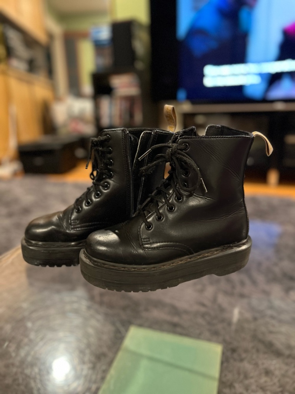 Doc Martens Vegan Jadon II Mono - women’s size 6